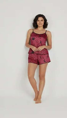 Aivora Women Printed Brown Top & Shorts Set