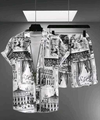 IKCREATIONMF Men Printed Multicolor Night Suit Set