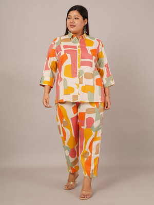 ANGOORI FASHION Women Printed Multicolor Night Suit Set