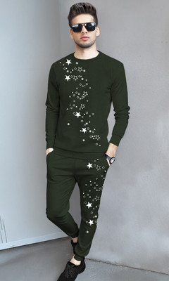 TRIPR Printed Men Track Suit