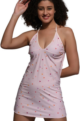 Jomferry Women Printed Pink Top & Shorts Set