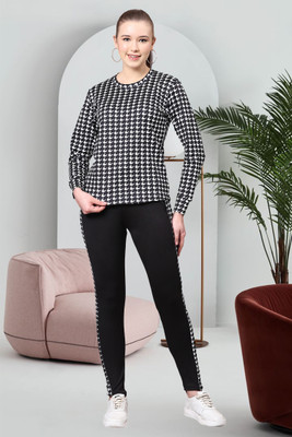 DTR FASHION Solid Women Track Suit