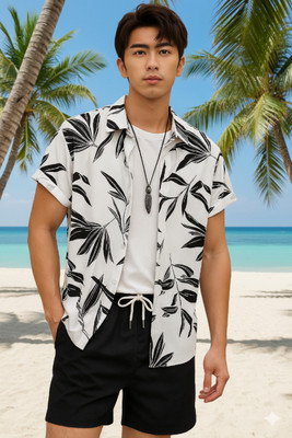 GLORI STAR Men Printed Multicolor Night Suit Set