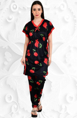 OneTip Women Printed Multicolor Shirt & Pyjama set