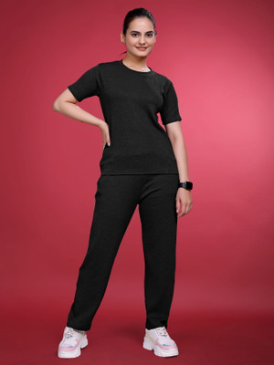 JK Creation Solid Women Track Suit