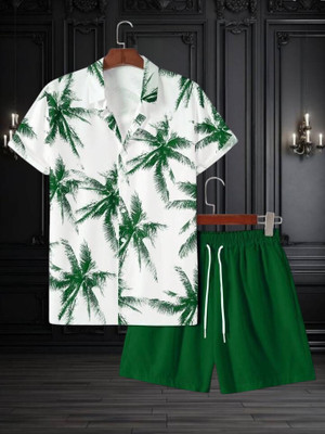 LEMZODIC Men Printed Multicolor Night Suit Set