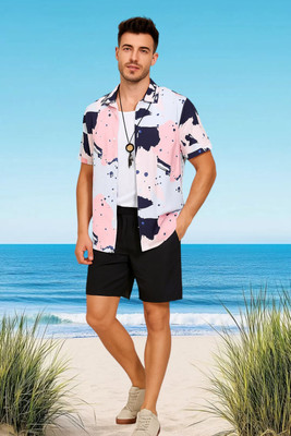 LG FASHION Men Printed Multicolor Night Suit Set