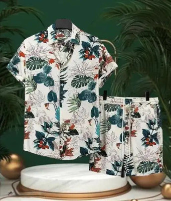 hari Men Printed Multicolor Night Suit Set