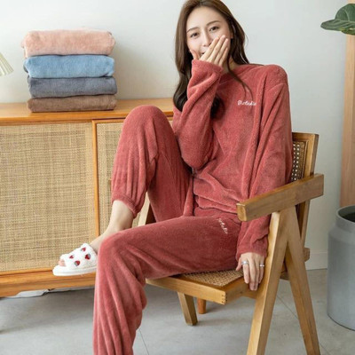 SKG Women Solid Red Night Suit Set
