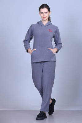 HIMYUG Solid Women Track Suit