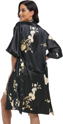 TASN Women Nighty Set(Black)