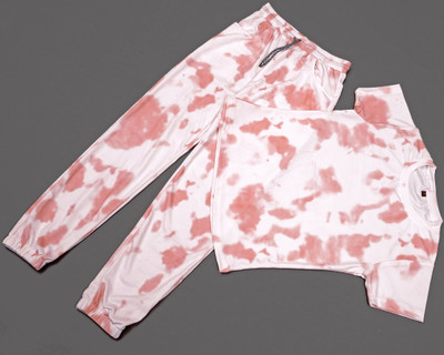 Manjumittal Women Printed Pink Night Suit Set