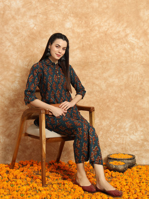 vijay garments Women Kurti Palazzo Set
