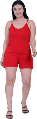 elegance redefined Top Regular Shorts Co-ords Set