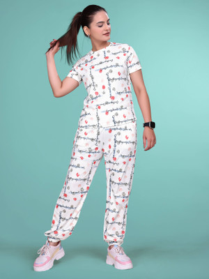 BHULAX Tshirt Pant Co-ords Set
