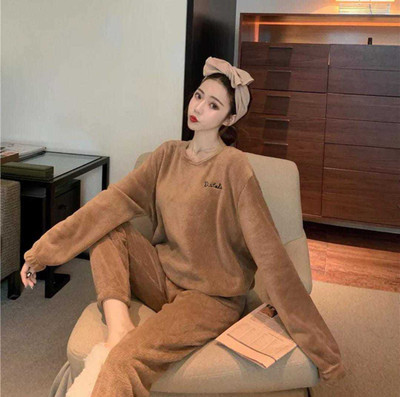 SHIVAAY Men Solid Brown Night Suit Set