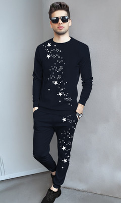 TRIPR Printed Men Track Suit