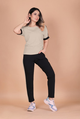 DTR FASHION Solid Women Track Suit