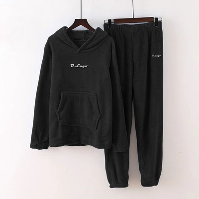 SKG Women Solid Black Night Suit Set