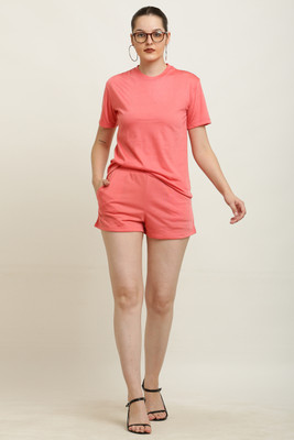 UNIVERSALS TRADERSS Tshirt Regular Shorts Co-ords Set