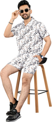 FTX Men Printed Multicolor Night Suit Set