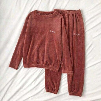 PKF Women Solid Maroon Night Suit Set