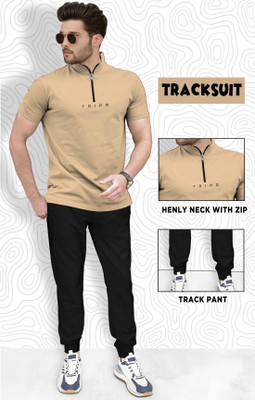 TRIPR Men Printed Multicolor Night Suit Set