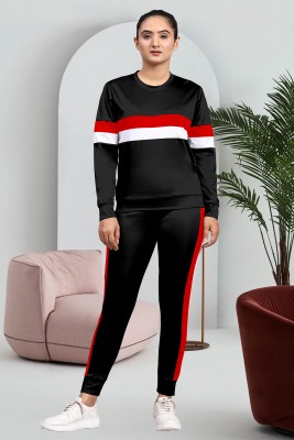 DTR FASHION Colorblock Women Track Suit