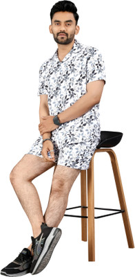 FTX Men Printed Multicolor Night Suit Set