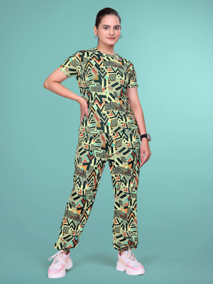 BHULAX Tshirt Pant Co-ords Set