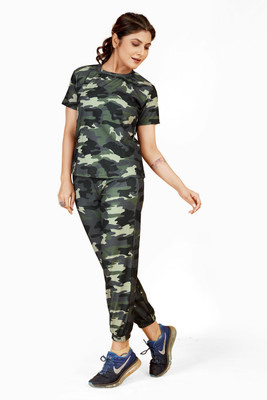 SAKARMAA Women Printed Multicolor Top & Pyjama Set