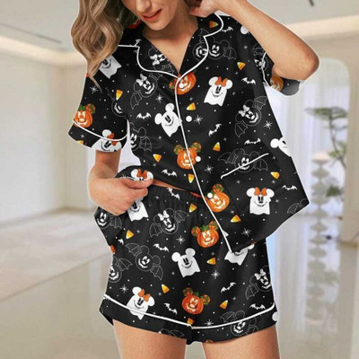 DreamBe Women Printed Multicolor Night Suit Set