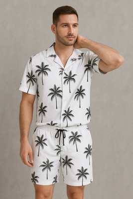 Mihit Lifestyle Shirt Regular Shorts Co-ords Set