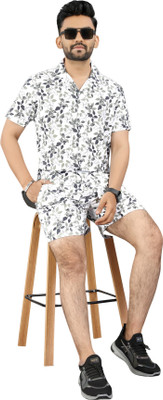 FTX Men Printed Multicolor Night Suit Set