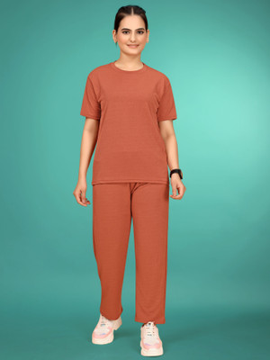 JK Creation Solid Women Track Suit