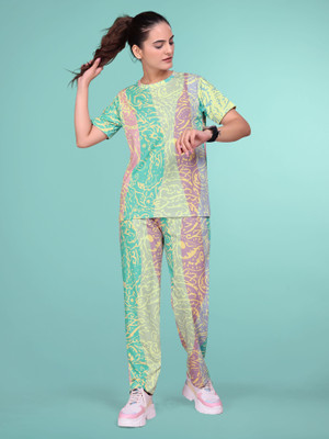 Hercill Striped Women Track Suit