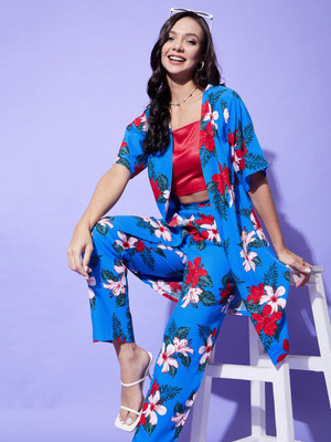 STYLESTONE Top Palazzos Co-ords Set