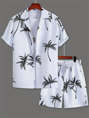 RICH VIBE Shirt Regular Shorts Co-ords Set