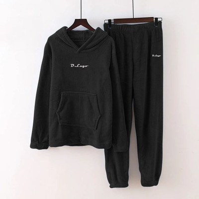 SKG Women Solid Black Night Suit Set