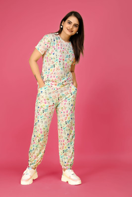 JK Creation Printed Women Track Suit