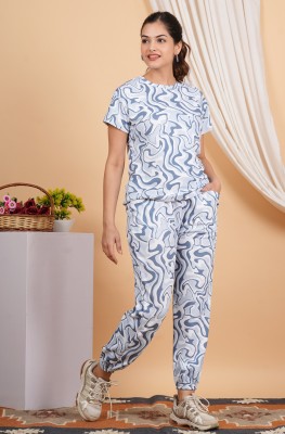 Heerali Printed Women Track Suit