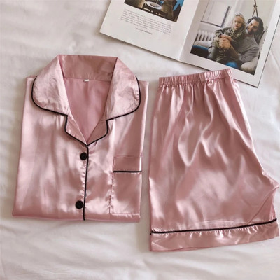 Vd hub Women Solid Pink Night Suit Set