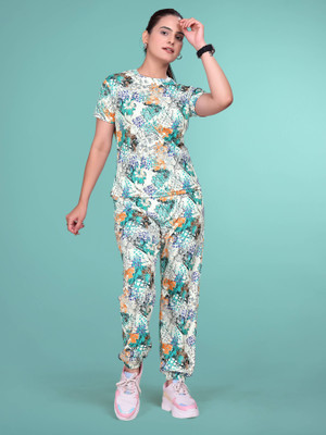 BHULAX Tshirt Pant Co-ords Set