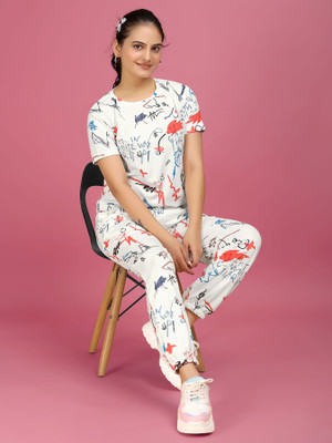JK Creation Printed Women Track Suit