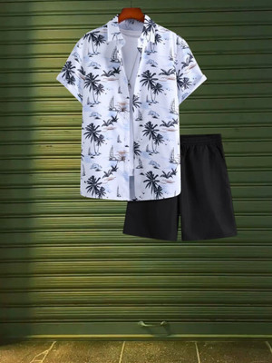 jeny fashion Men Printed Multicolor Night Suit Set