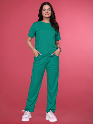 MANJU MITTAL DESIGNER Solid Women Track Suit