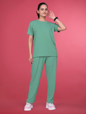 JK Creation Solid Women Track Suit