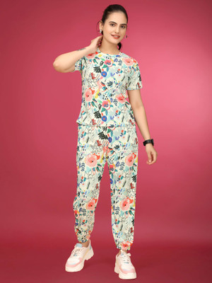 JK Creation Printed, Floral Print Women Track Suit