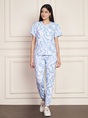 DTR FASHION Printed Women Track Suit
