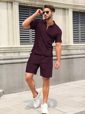 TRIPR Striped Men Track Suit
